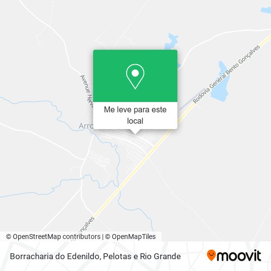 Borracharia do Edenildo mapa
