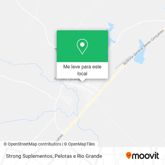 Strong Suplementos mapa