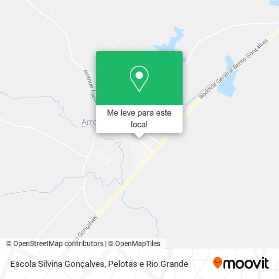 Escola Silvina Gonçalves mapa