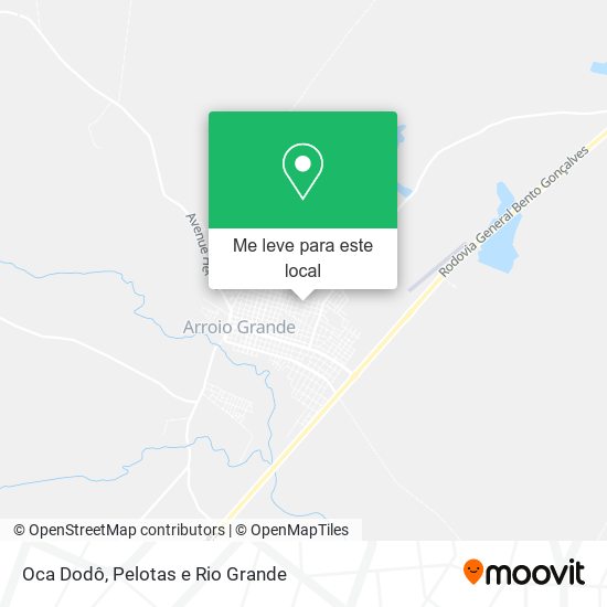 Oca Dodô mapa