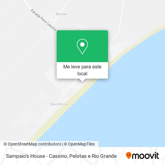 Sampaio's House - Cassino mapa