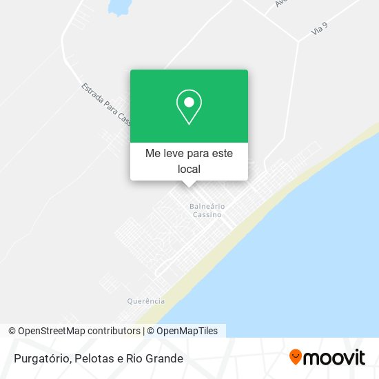 Purgatório mapa