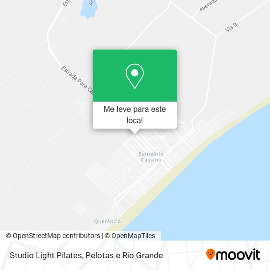 Studio Light Pilates mapa