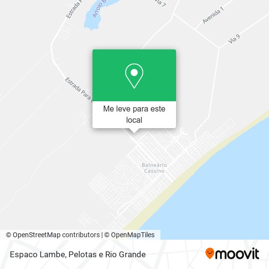 Espaco Lambe mapa