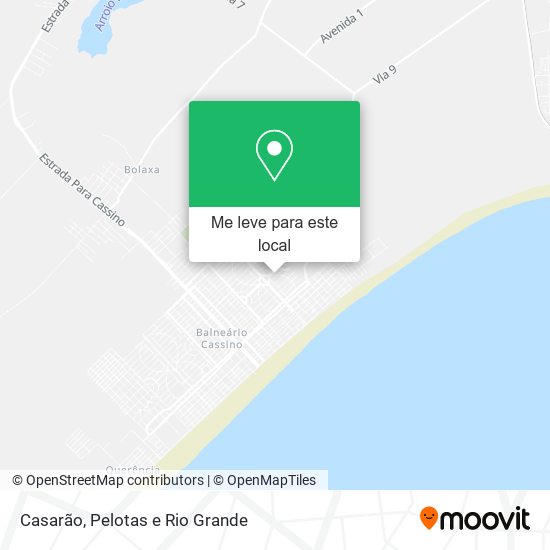 Casarão mapa