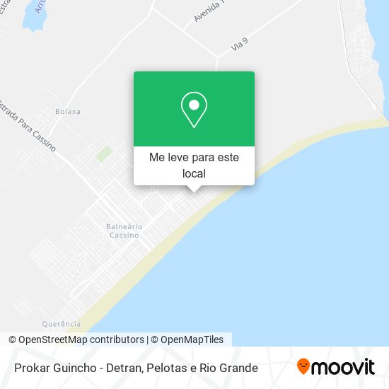 Prokar Guincho - Detran mapa