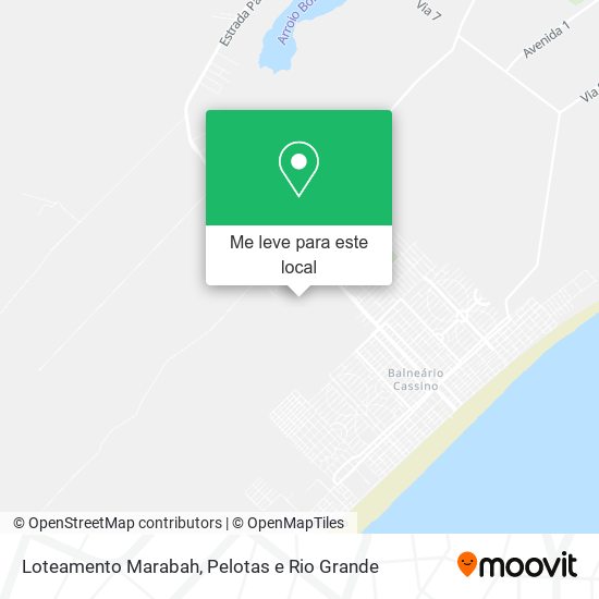 Loteamento Marabah mapa