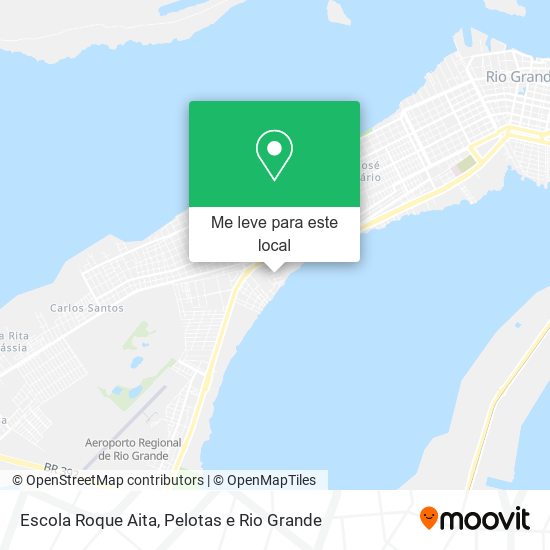 Escola Roque Aita mapa