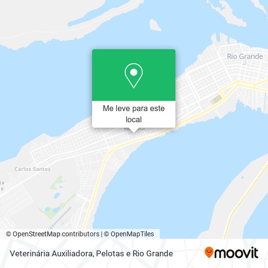 Veterinária Auxiliadora mapa