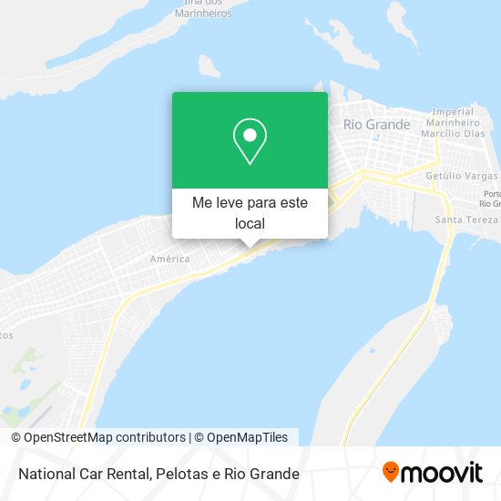 National Car Rental mapa