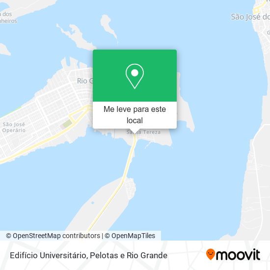 Edifício Universitário mapa