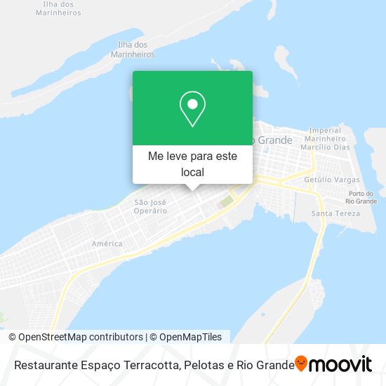 Restaurante Espaço Terracotta mapa