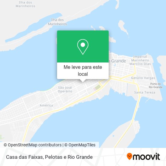 Casa das Faixas mapa