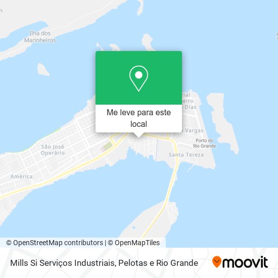 Mills Si Serviços Industriais mapa