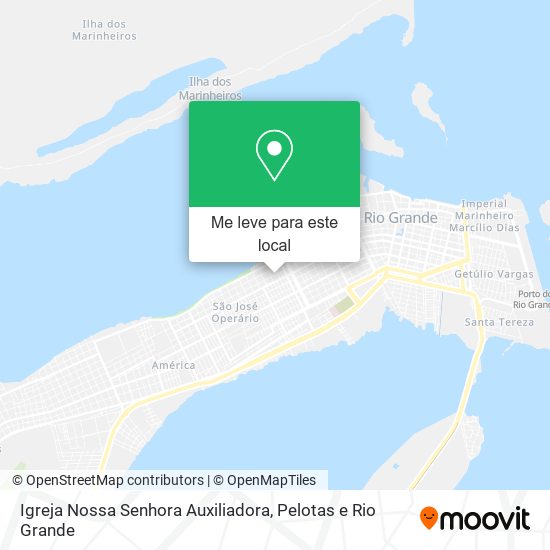 Igreja Nossa Senhora Auxiliadora mapa