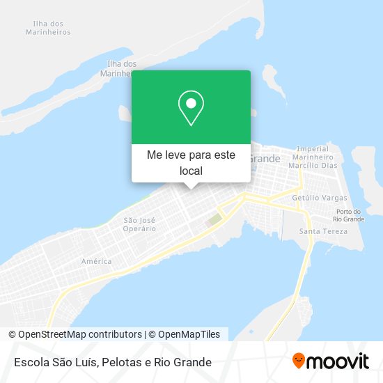 Escola São Luís mapa