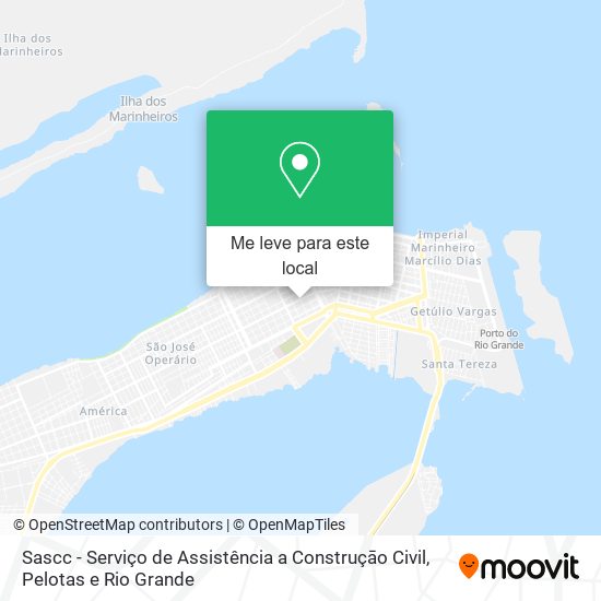 Sascc - Serviço de Assistência a Construçāo Civil mapa