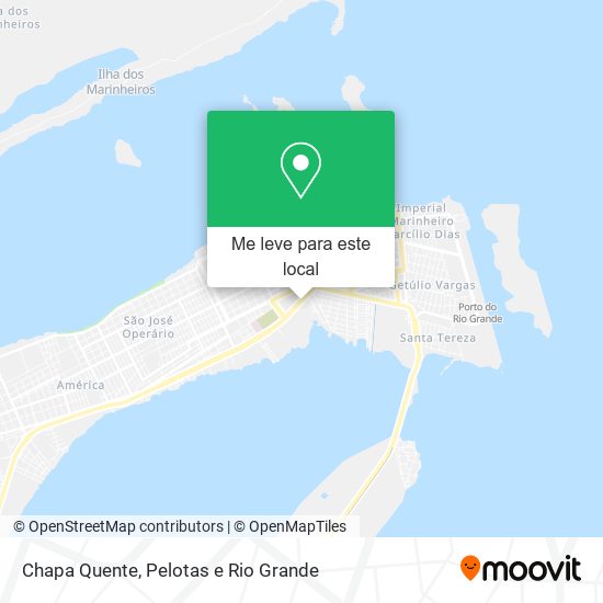 Chapa Quente mapa