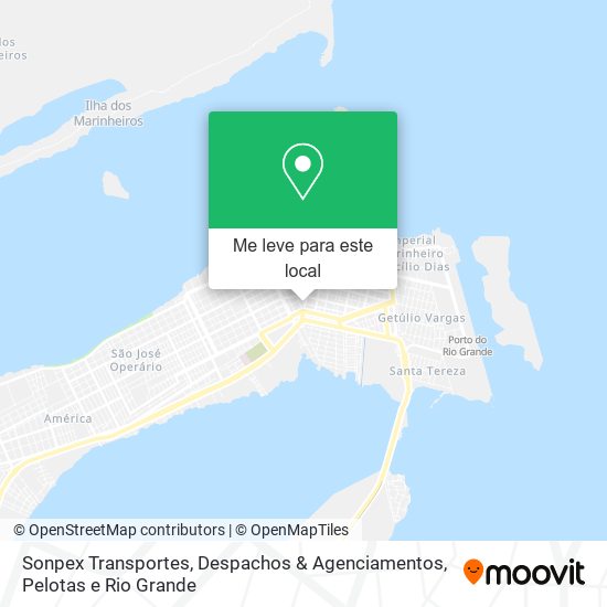 Sonpex Transportes, Despachos & Agenciamentos mapa