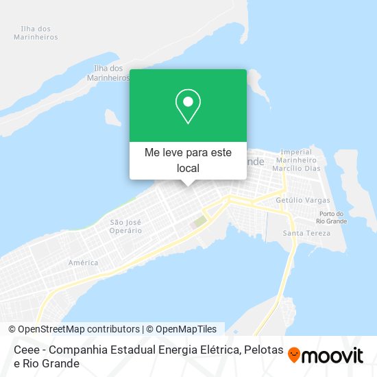 Ceee - Companhia Estadual Energia Elétrica mapa
