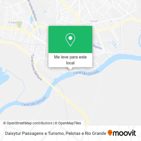 Daisytur Passagens e Turismo mapa