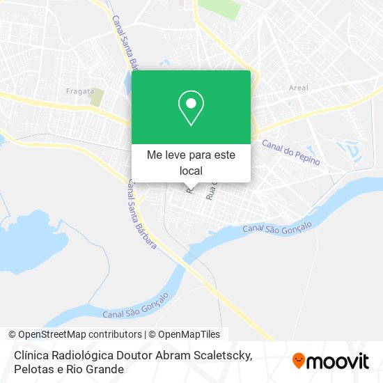 Clínica Radiológica Doutor Abram Scaletscky mapa