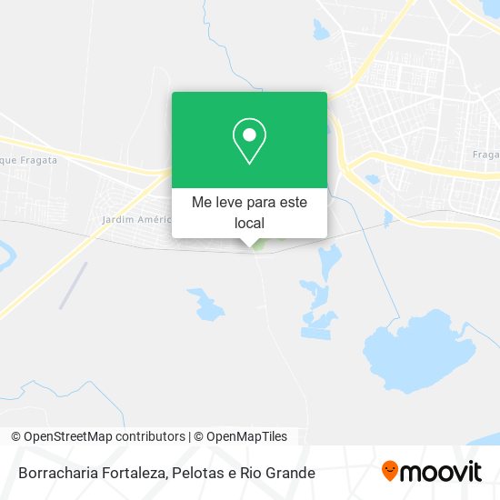 Borracharia Fortaleza mapa