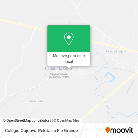 Colégio Objetivo mapa