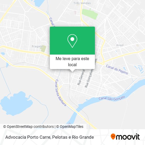 Advocacia Porto Carre mapa