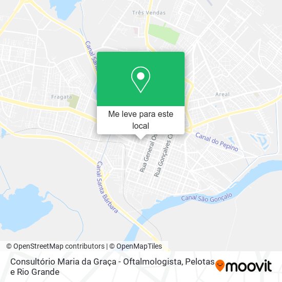 Consultório Maria da Graça - Oftalmologista mapa