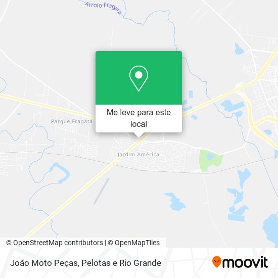João Moto Peças mapa