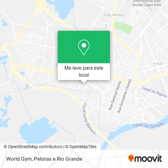 World Gym mapa