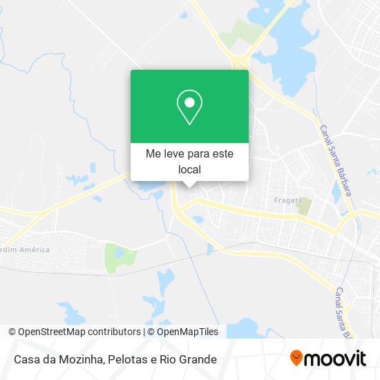 Casa da Mozinha mapa