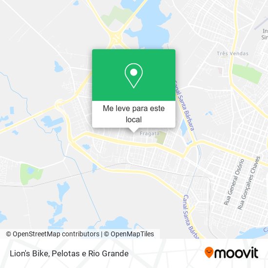 Lion's Bike mapa
