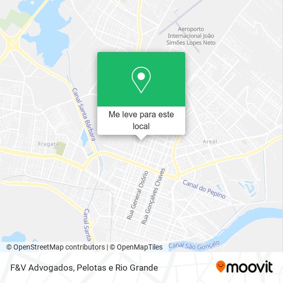 F&V Advogados mapa