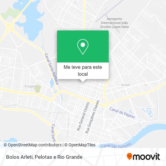 Bolos Arleti mapa