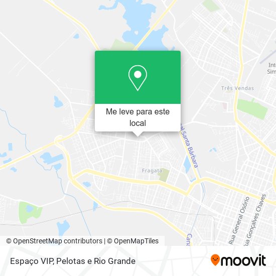 Espaço VIP mapa