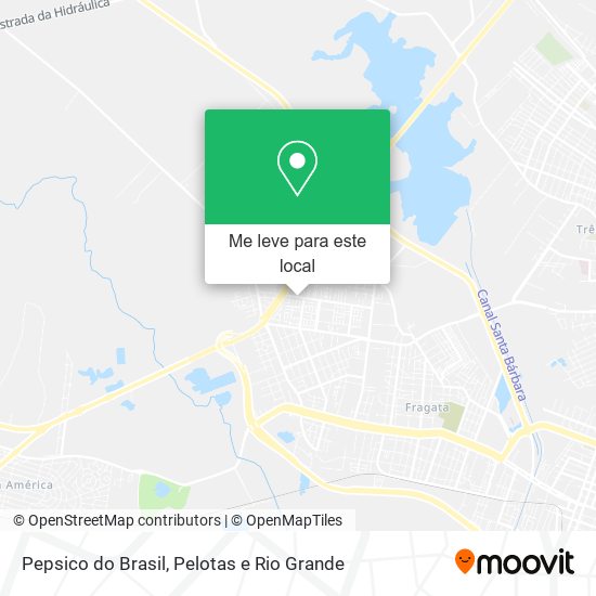 Pepsico do Brasil mapa