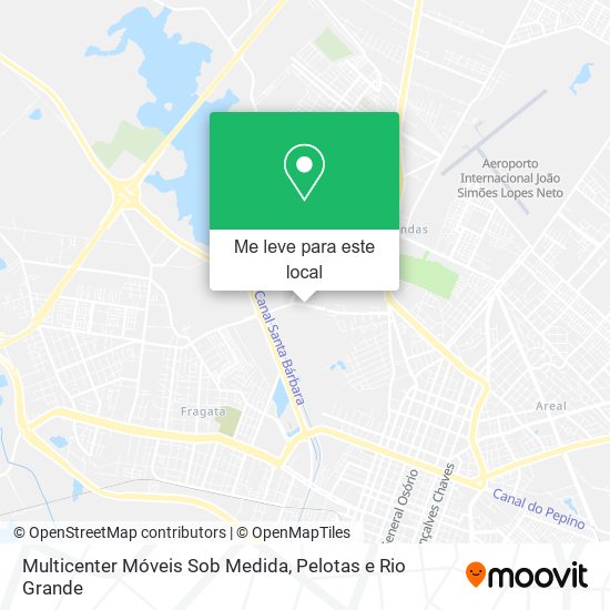 Multicenter Móveis Sob Medida mapa