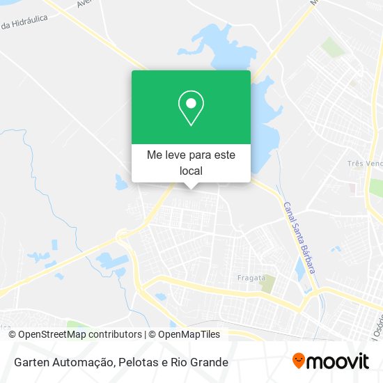 Garten Automação mapa