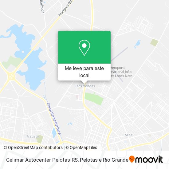 Celimar Autocenter Pelotas-RS mapa