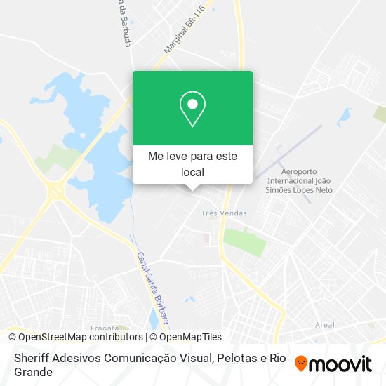 Sheriff Adesivos Comunicação Visual mapa