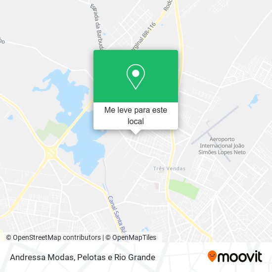 Andressa Modas mapa