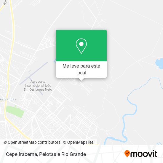 Cepe Iracema mapa