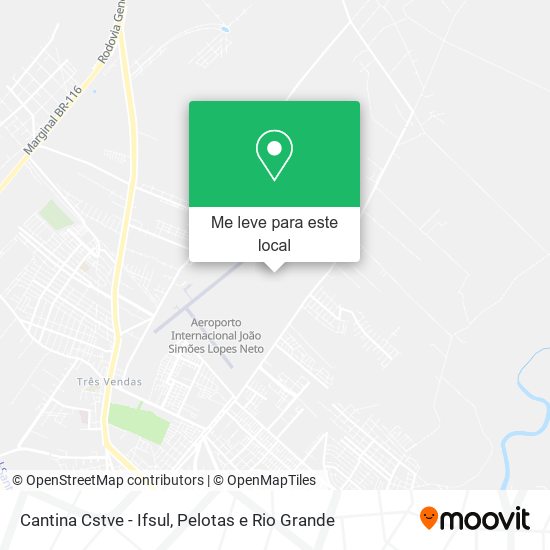 Cantina Cstve - Ifsul mapa