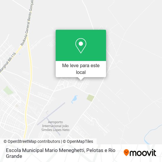 Escola Municipal Mario Meneghetti mapa