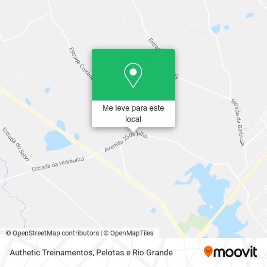 Authetic Treinamentos mapa