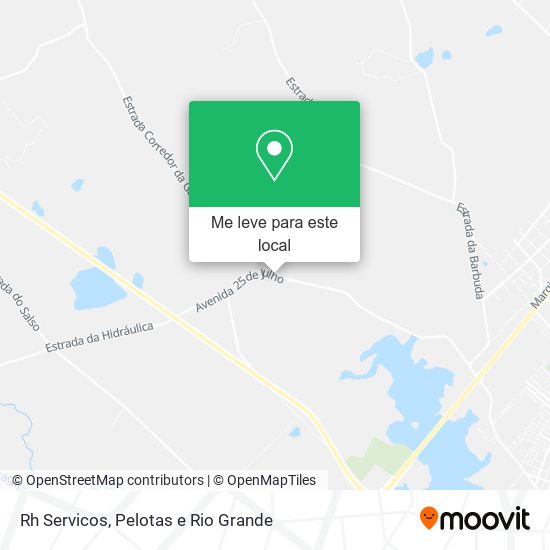 Rh Servicos mapa