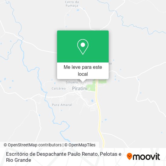 Escritório de Despachante Paulo Renato mapa