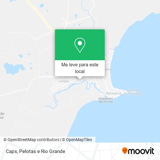 Caps mapa